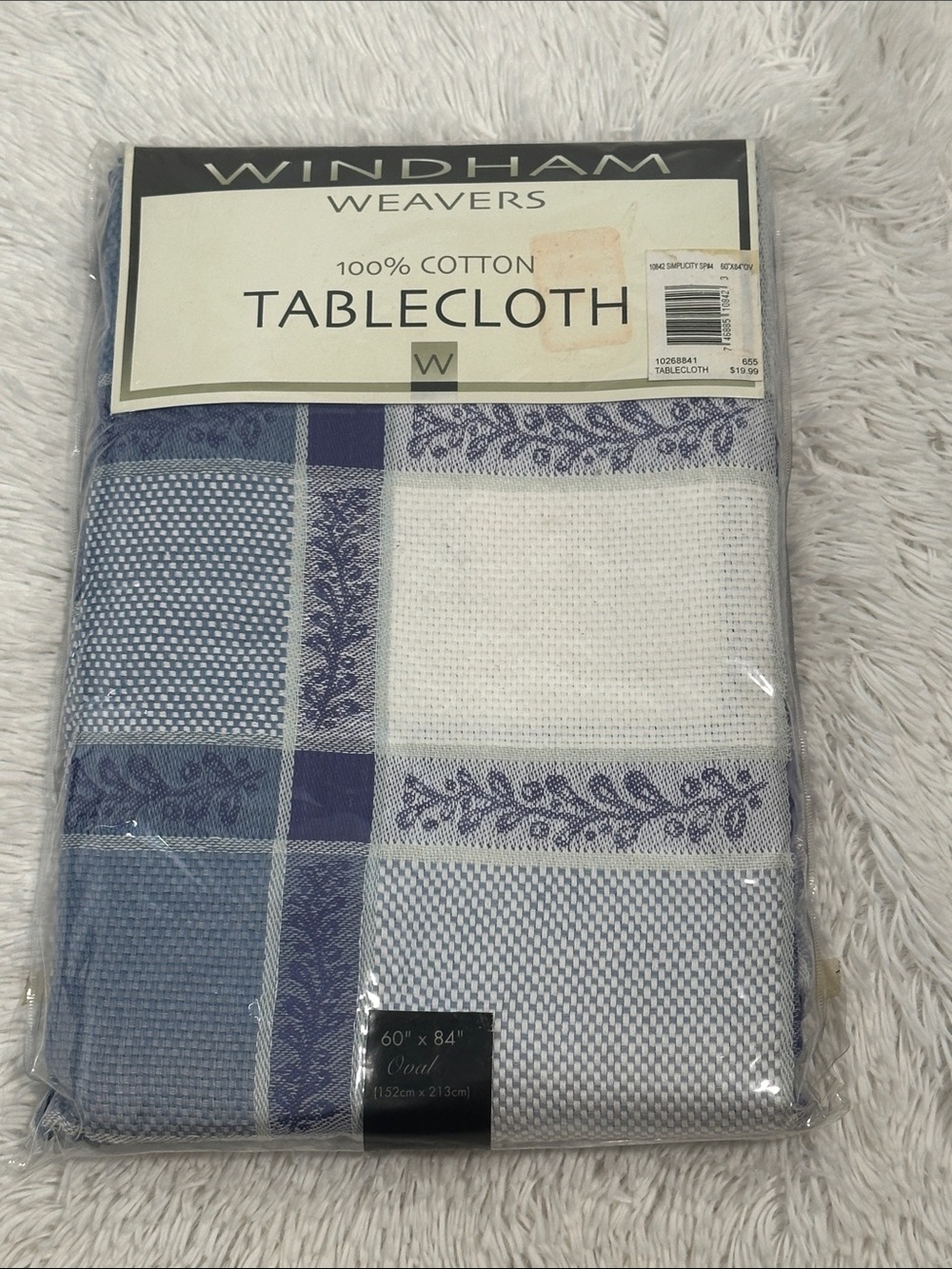 🥕 NWT Windham Table Cloth 60x84